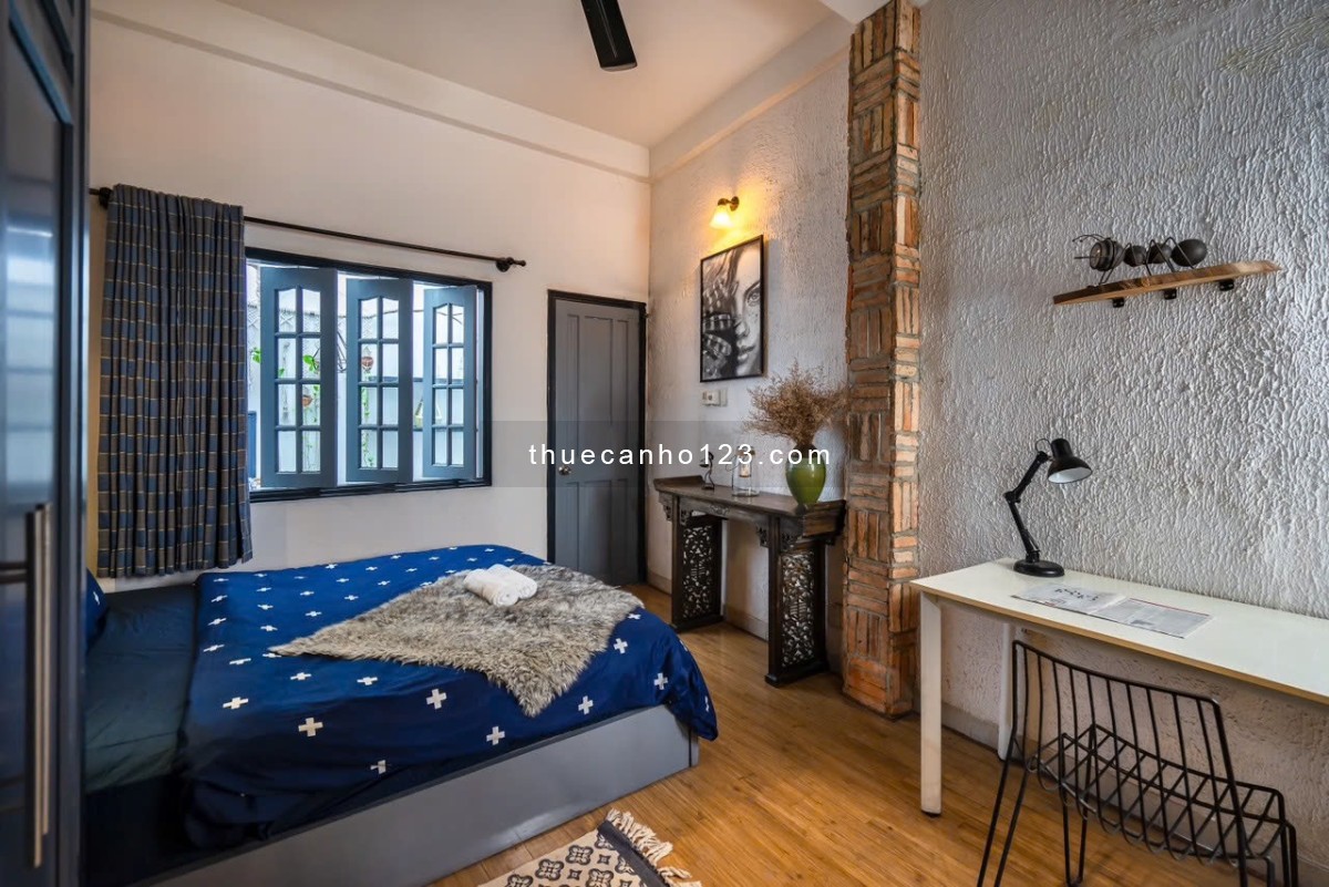 Căn Hộ Ban Công 1PN Luxury Đối Diện CV Lê Văn Tám_Nhà Thờ Hồng Tân Định_Vòng Xoay Điện Biên Phủ_Q1