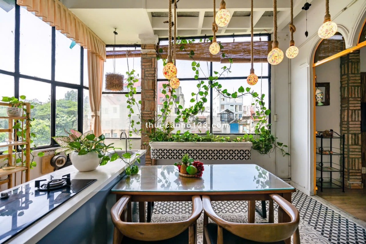 Căn Hộ Ban Công 1PN Luxury Đối Diện CV Lê Văn Tám_Nhà Thờ Hồng Tân Định_Vòng Xoay Điện Biên Phủ_Q1