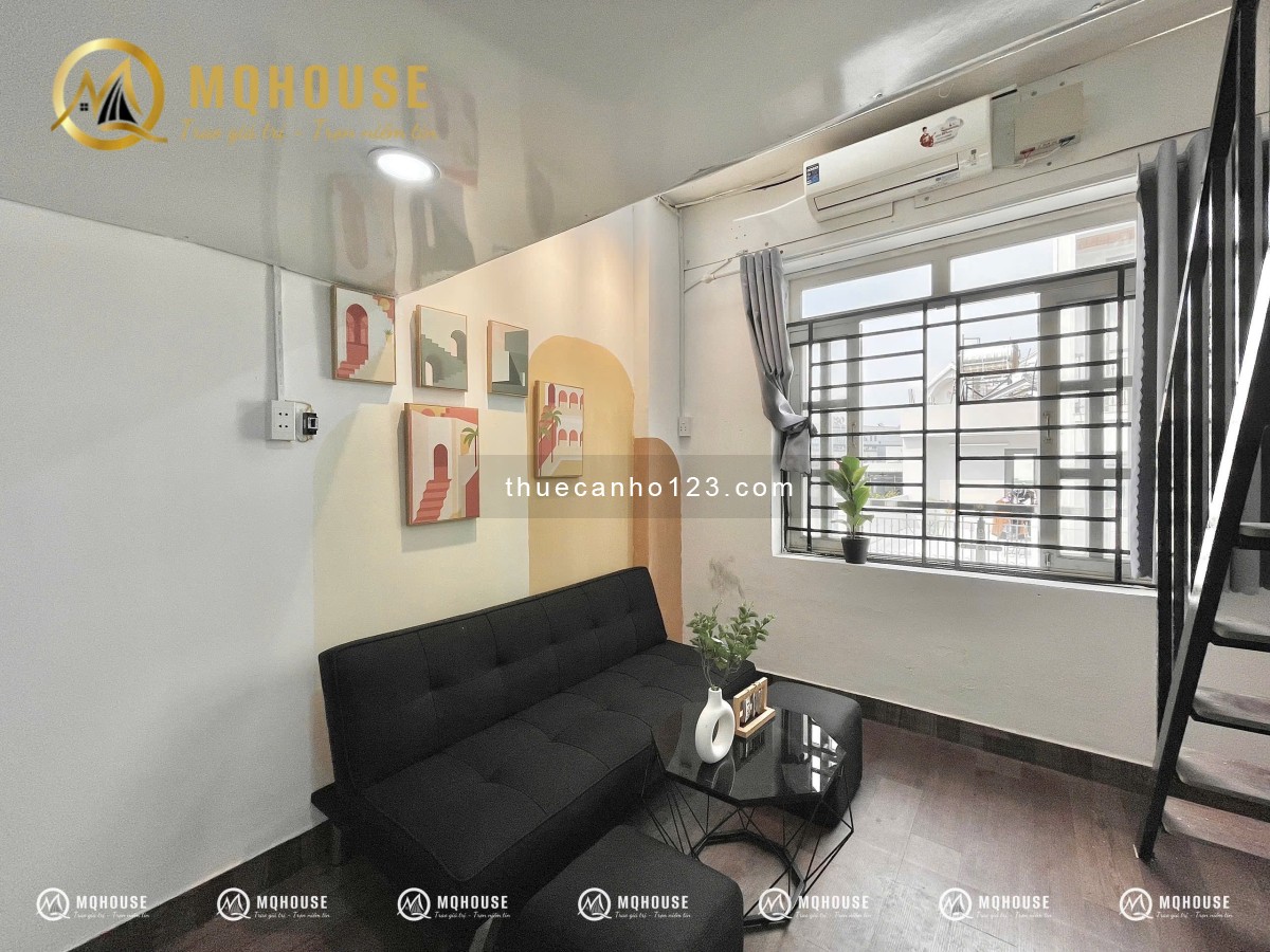 Cho thuê căn hộ duplex Tân Bình, gần sân bay Tân Sơn Nhất ,K300 ,Etown