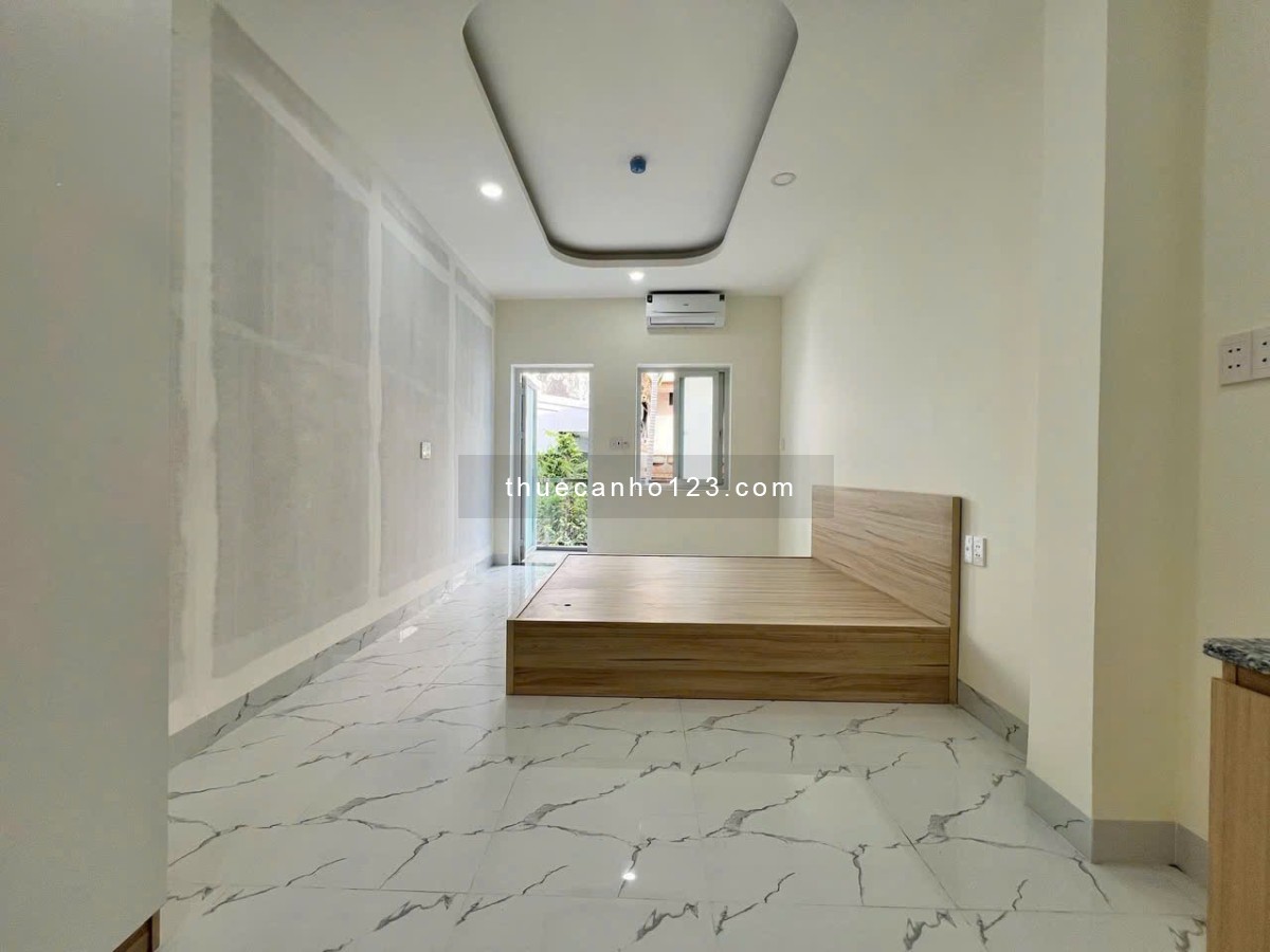 Cho thuê căn hộ Studio ban công Q1, ngay công viên 23/9, chợ Thái Bình, ngã sáu Phù Đổng, chợ Bến Th