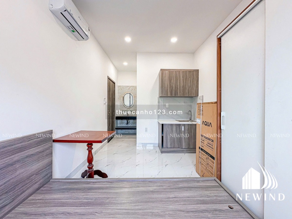 Cho thuê phòng trọ Studio cửa sổ trời, gần cầu Kênh Tẻ, ĐH Nguyễn Tất Thành, ĐH Luật, cầu Calmette…