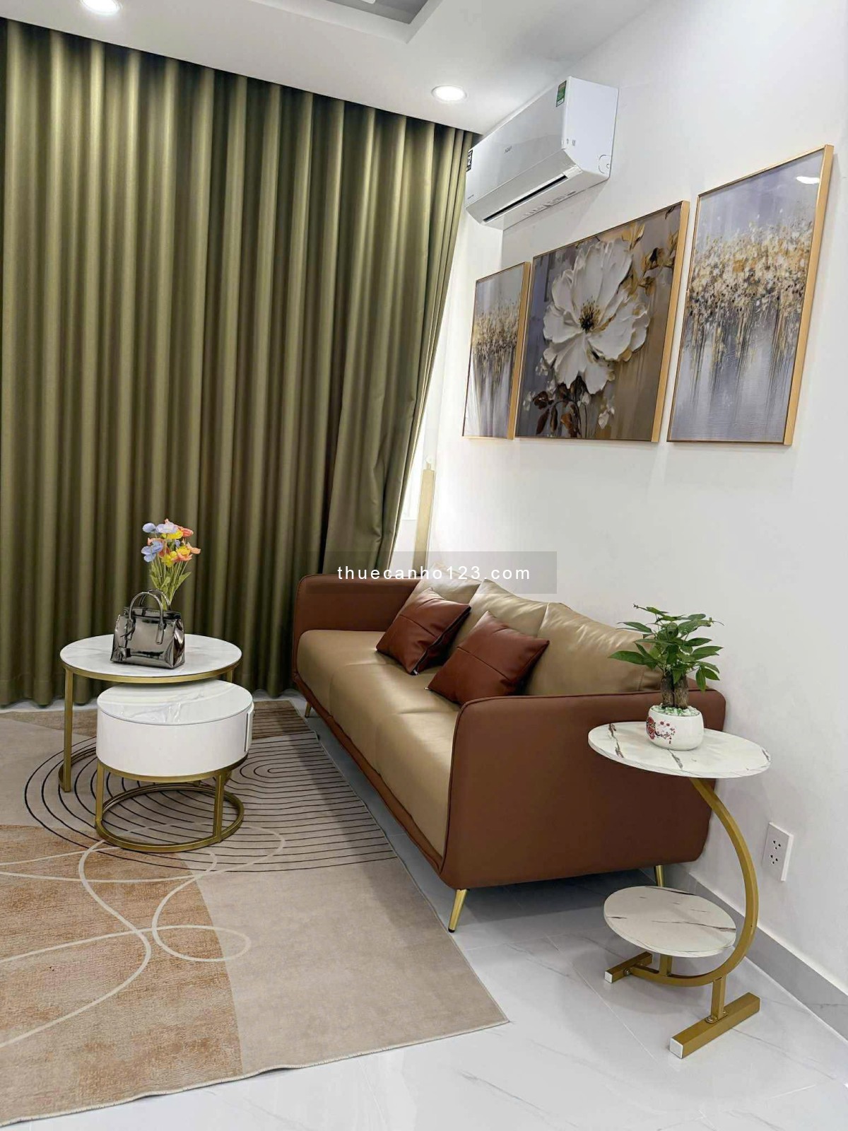 Cho thuê căn 85m2 2pn 2wc full nt y hình chỉ 7,5 triệu Miễn phí quản lý 2 năm