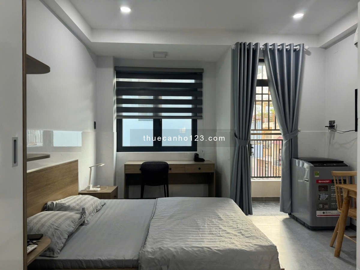 CHO THUÊ CHDV 40m2 FULL NỘI THẤT BAN CÔNG Ở ĐƯỜNG XÔ VIẾT NGHỆ TĨNH Q. PHÚ NHUẬN