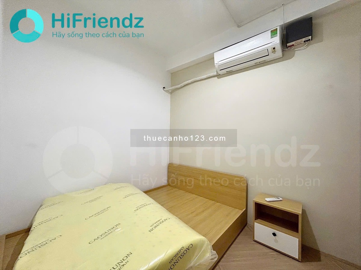 Cho thuê căn hộ 2Pn Ban công, máy giặt riêng Q1 gần cầu Nguyễn Văn Cừ, chợ Bến Thành, Nowzone