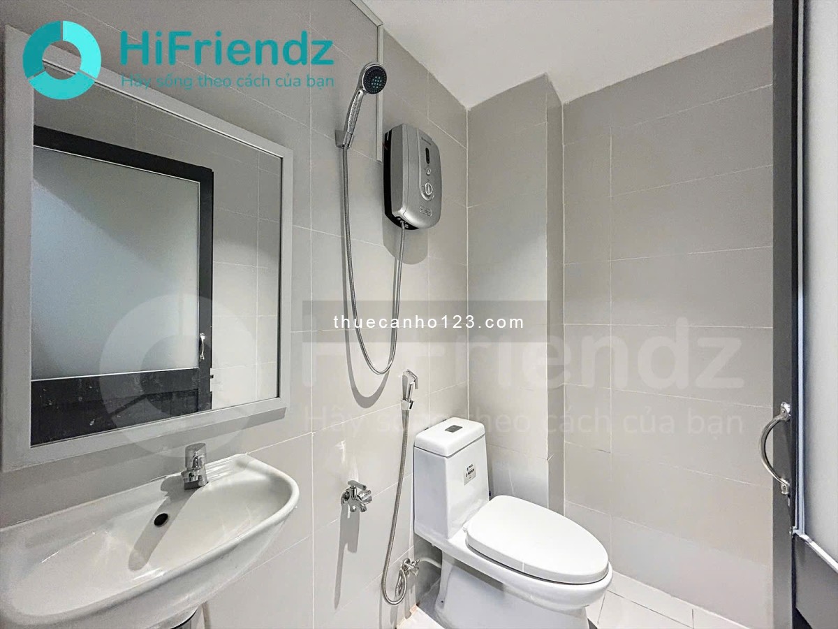 Cho thuê căn hộ 2Pn Ban công, máy giặt riêng Q1 gần cầu Nguyễn Văn Cừ, chợ Bến Thành, Nowzone