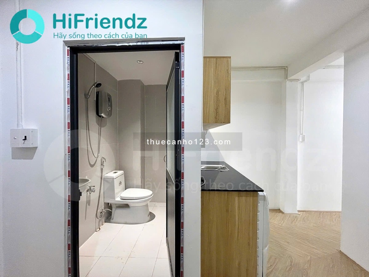 Cho thuê căn hộ 2Pn Ban công, máy giặt riêng Q1 gần cầu Nguyễn Văn Cừ, chợ Bến Thành, Nowzone