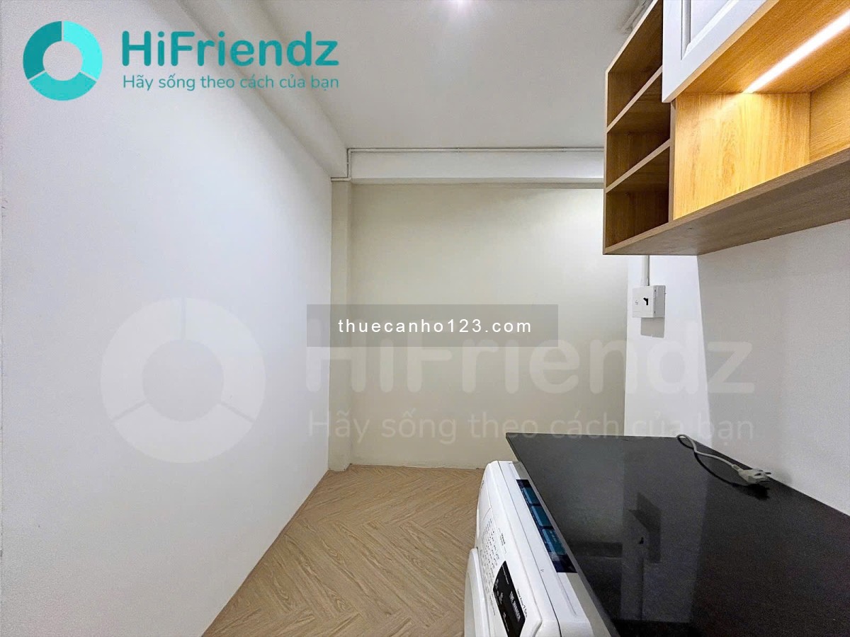 Cho thuê căn hộ 2Pn Ban công, máy giặt riêng Q1 gần cầu Nguyễn Văn Cừ, chợ Bến Thành, Nowzone