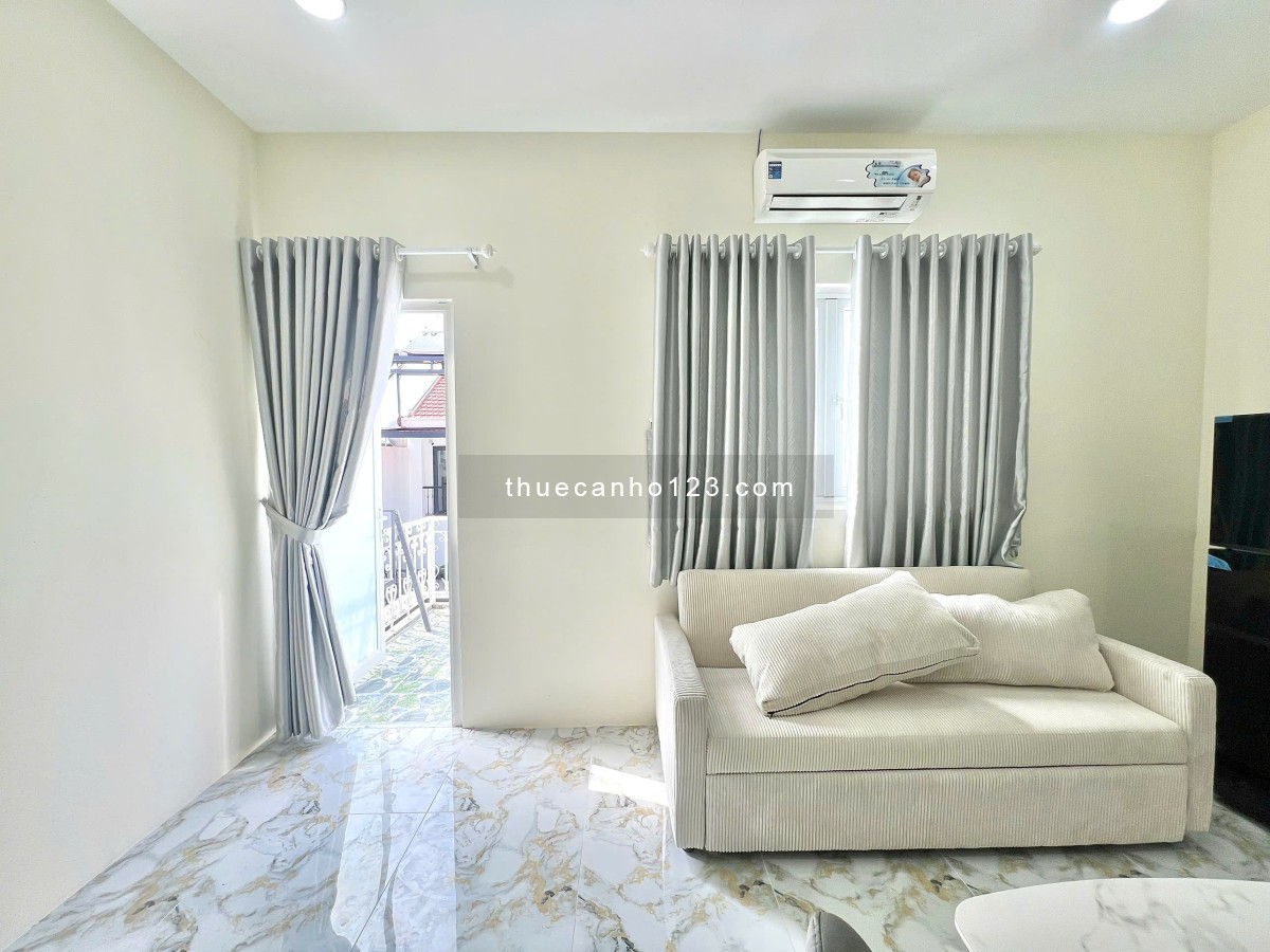 Hệ thống căn hộ 1PN/2PN/3PN full nội thất mới gần sân bay Tân Sơn Nhất và công viên Gia Định