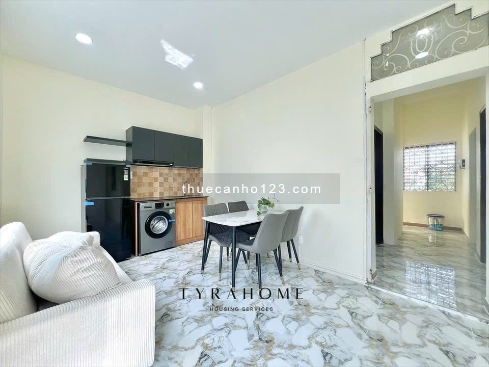 Hệ thống căn hộ 1PN/2PN/3PN full nội thất mới gần sân bay Tân Sơn Nhất và công viên Gia Định