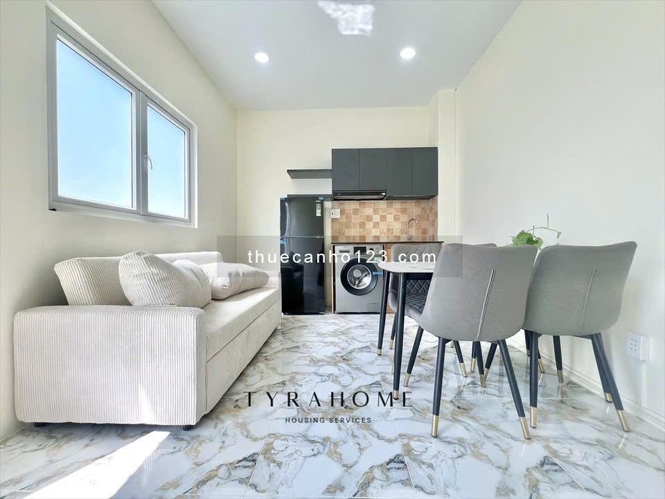 Hệ thống căn hộ 1PN/2PN/3PN full nội thất mới gần sân bay Tân Sơn Nhất và công viên Gia Định