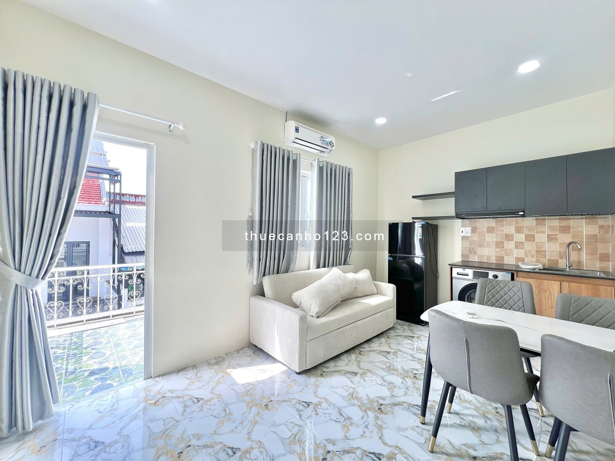 Hệ thống căn hộ 1PN/2PN/3PN full nội thất mới gần sân bay Tân Sơn Nhất và công viên Gia Định