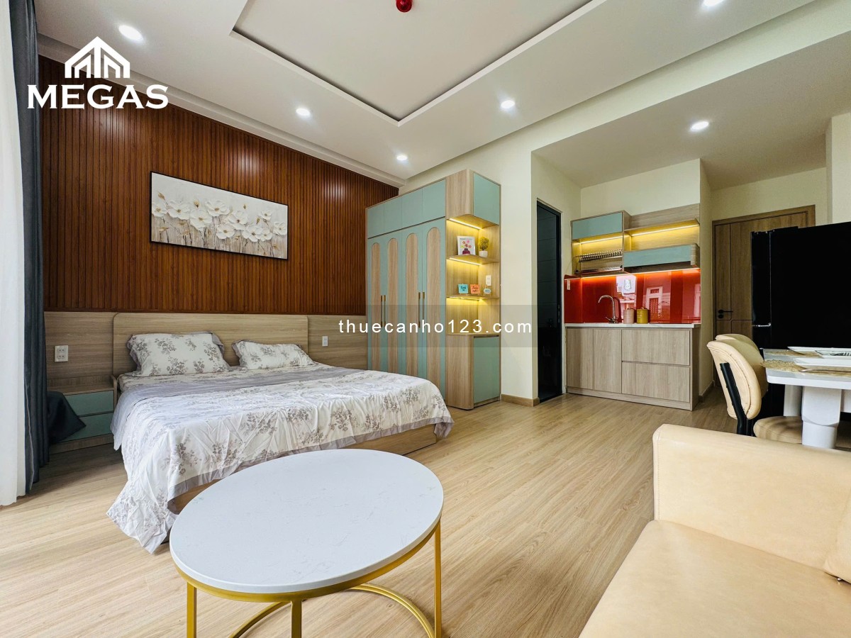 Căn Hộ Full Nội Thất – Ban Công – Mới 100% ngay Phan Huy Ích – Emart – Quang Trung