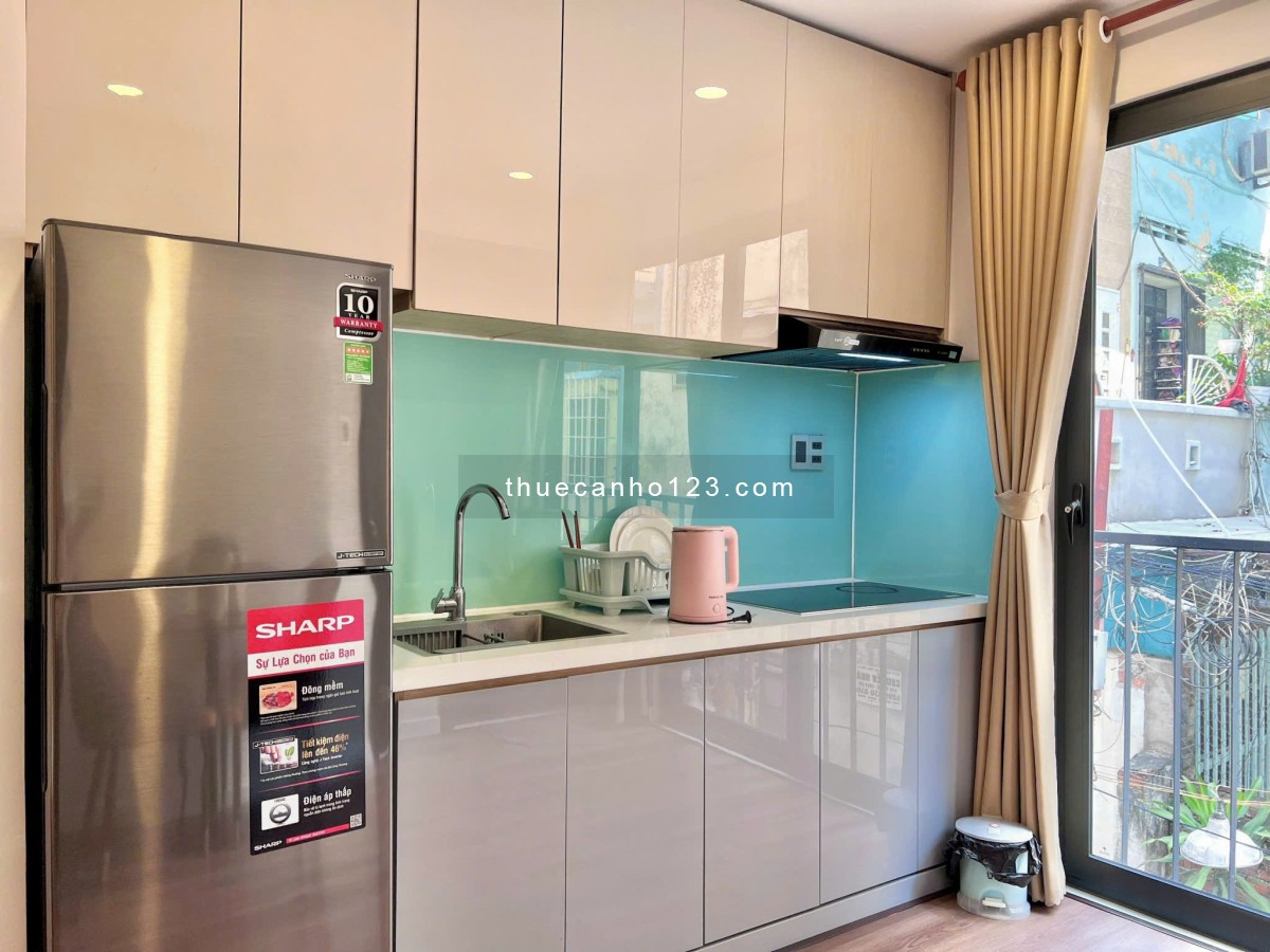 Cho Thuê Căn Hộ Studi Ban Công Lớn - Ngay Trung Tâm Quận 1 - Chợ Tân Định - Cầu Bông - Hồ Con Rùa