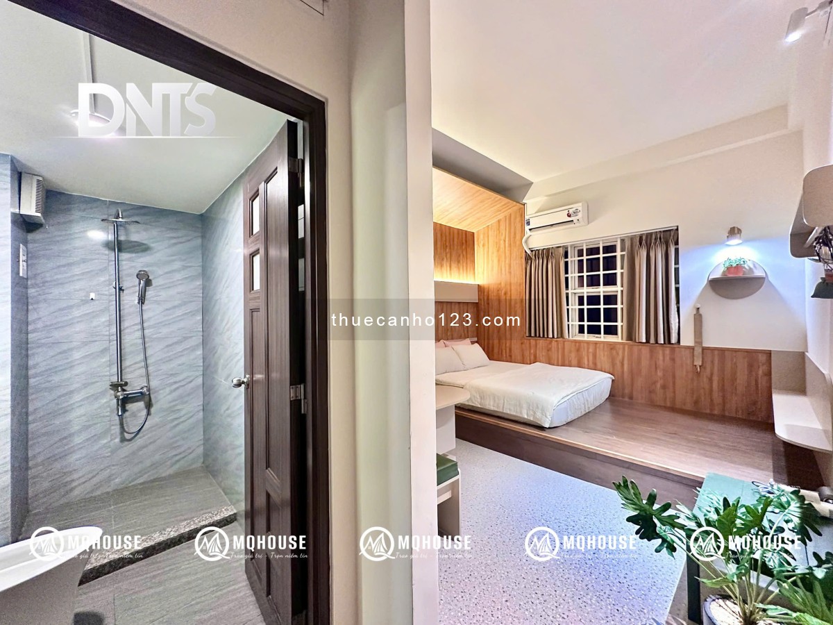 Căn Hộ Studio Nội Thất Trầm Gỗ - Cửa Sổ Thoáng Mát - Ngay Chợ Tân Định - Cầu Kiệu - An Ninh_Yên Tỉnh