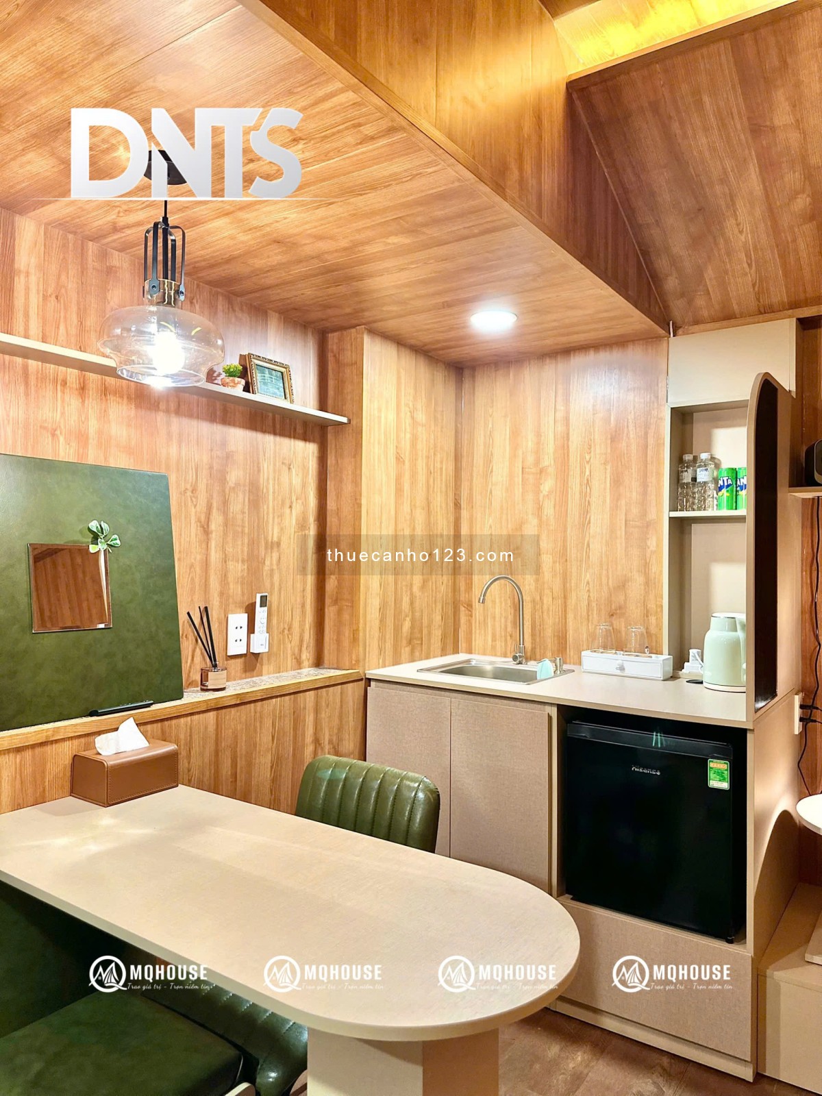 Căn Hộ Studio Nội Thất Trầm Gỗ - Cửa Sổ Thoáng Mát - Ngay Chợ Tân Định - Cầu Kiệu - An Ninh_Yên Tỉnh