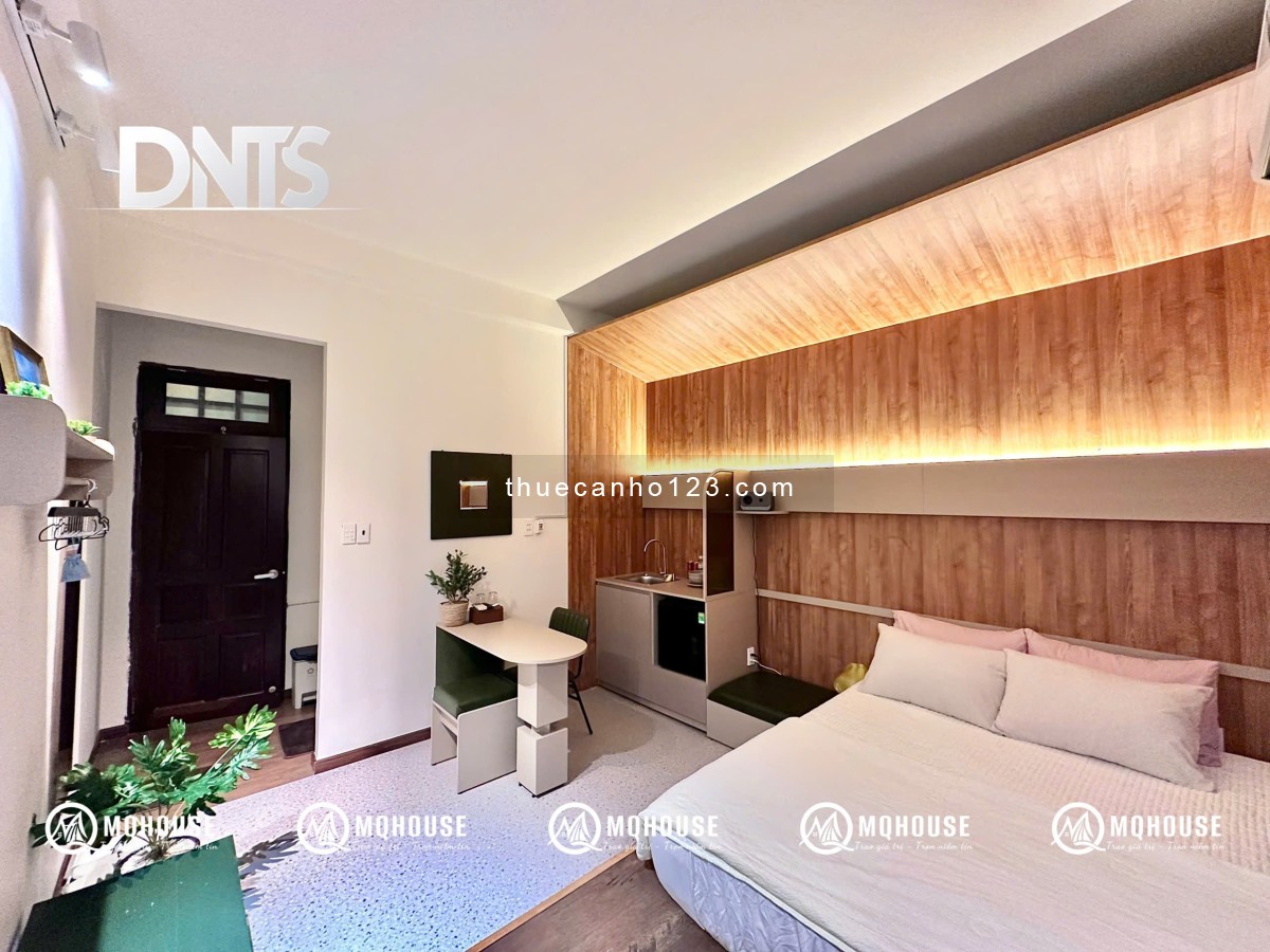Căn Hộ Studio Nội Thất Trầm Gỗ - Cửa Sổ Thoáng Mát - Ngay Chợ Tân Định - Cầu Kiệu - An Ninh_Yên Tỉnh