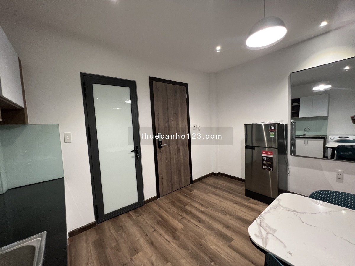 Cho thuê căn hộ 1PN Cửa sổ, máy giặt riêng Q1 gần cầu Calmette, cầu Ông Lãnh, chợ Bến Thành, Bitexco