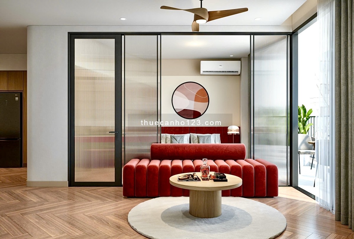 Cho thuê căn hộ 1Pn Ban công Rộng 60m2 Q8 gần cầu Nguyễn Văn Cừ, cầu Rạch Ông, chợ Rạch Ông