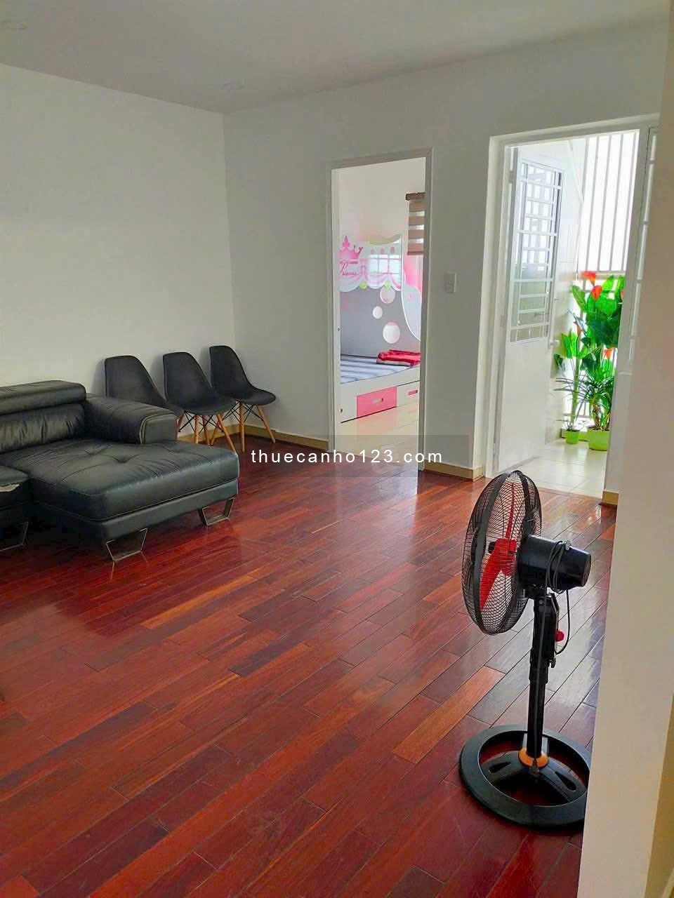 Căn hộ Võ Thị Sáu, P6. Quận 3: 90m2, 2p ngủ rộng, có NT, 10tr5/th