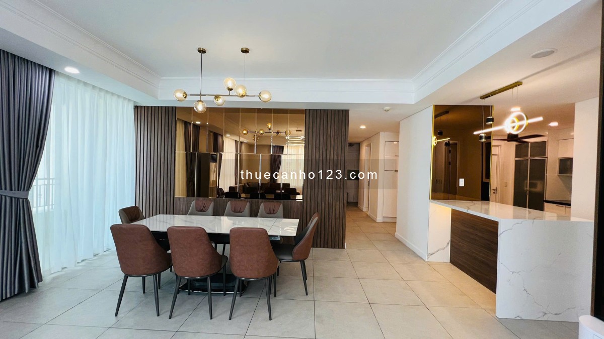 Cho thuê căn hộ 3 phòng ngủ lầu cao view sông tuyệt đẹp giá chỉ 40 triệu/tháng