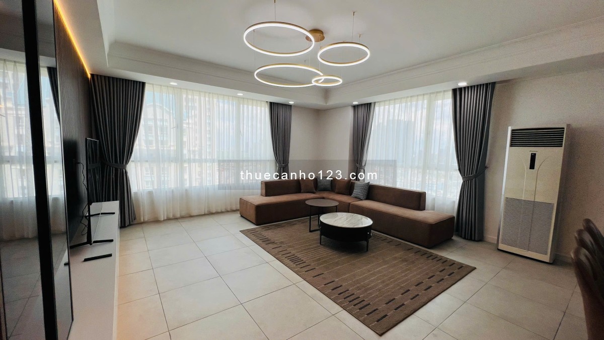 Cho thuê căn hộ 3 phòng ngủ lầu cao view sông tuyệt đẹp giá chỉ 40 triệu/tháng