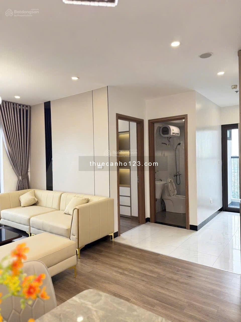 Cho thuê căn hộ 106m², thiết kế 3PN – 2WC, Full nội thất
