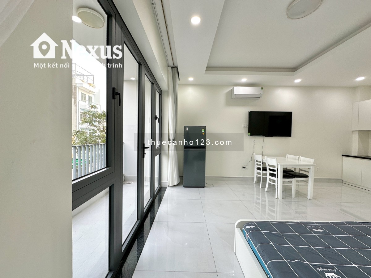 TRỐNG SẴN STUDIO BAN CÔNG - CÓ THANG MÁY PHÒNG MỚI TINH - TRẦN LỰU, QUẬN 2