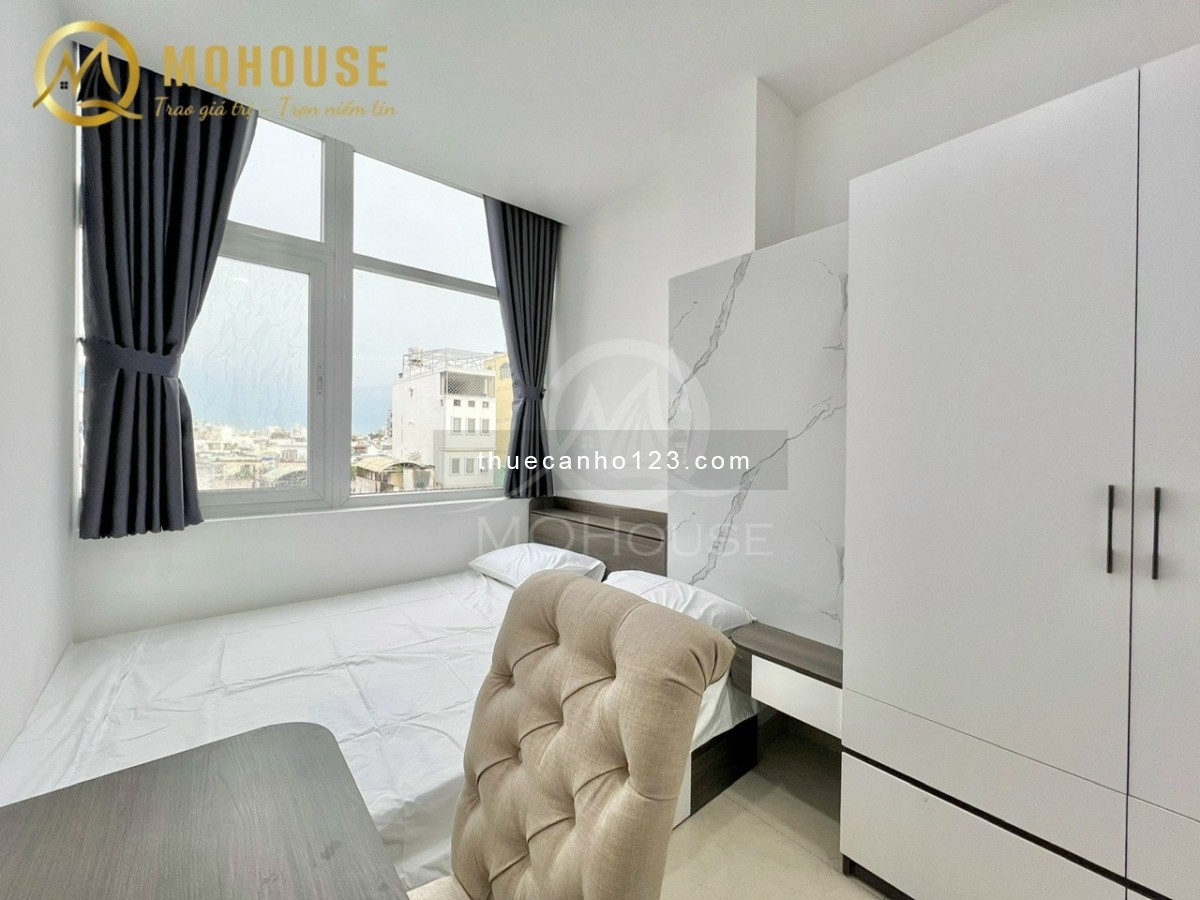 Trống lại siêu phẩm 2PN/1WC – Phòng ngủ view kính ngay Công viên Hoàng Văn Thụ, sân bay, khu K300.
