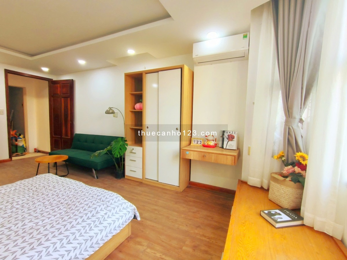 Studio full nội thất ban công gần cv hoàng văn thụ sân bay tân sơn nhất quận tân bình