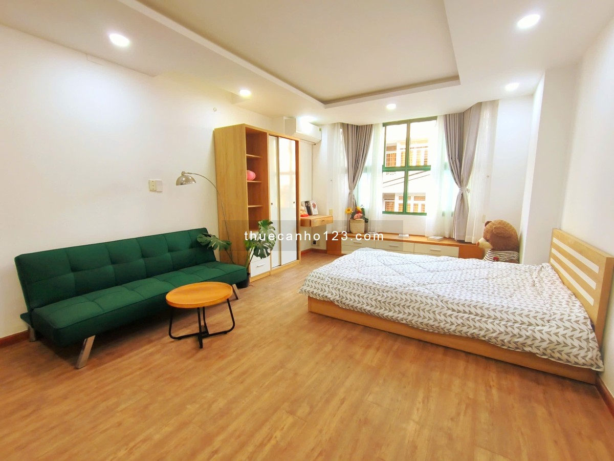 Studio full nội thất ban công gần cv hoàng văn thụ sân bay tân sơn nhất quận tân bình