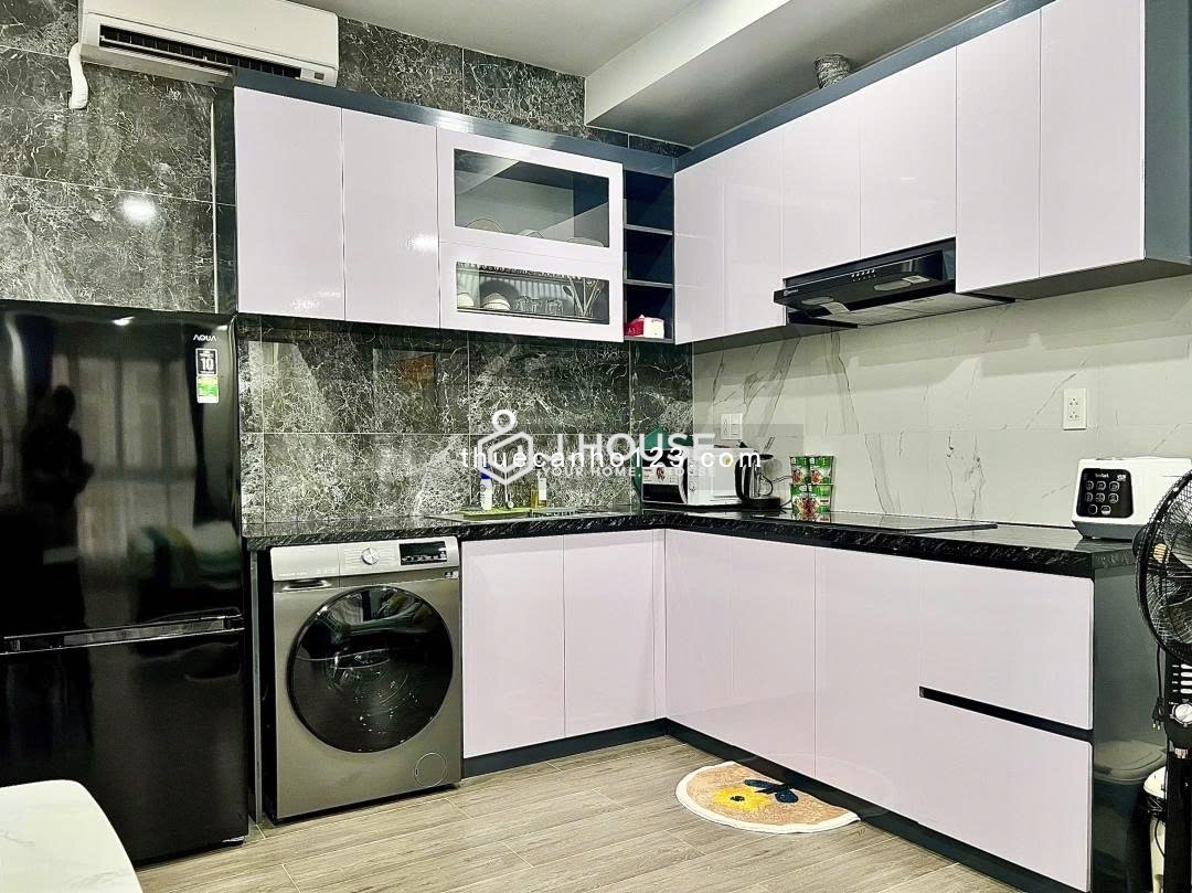 Cho thuê căn hộ 1Pn Cửa sổ, Máy giặt riêng Q1 gần cầu Thị Nghè, Thảo Cầm Viên, cầu Ba Son