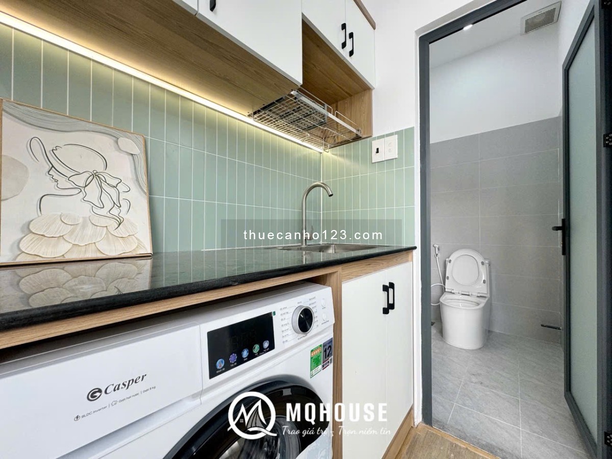 CHO THUÊ CĂN HỘ 1PN TÂN BÌNH có ban công gần Sân bay TSN ,Vincom