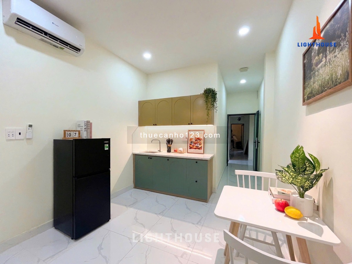 CHO THUÊ CĂN HỘ STUDIO FULL NỘI THẤT NGAY NGÃ TƯ BẢY HIỀN QUẬN TÂN BÌNH