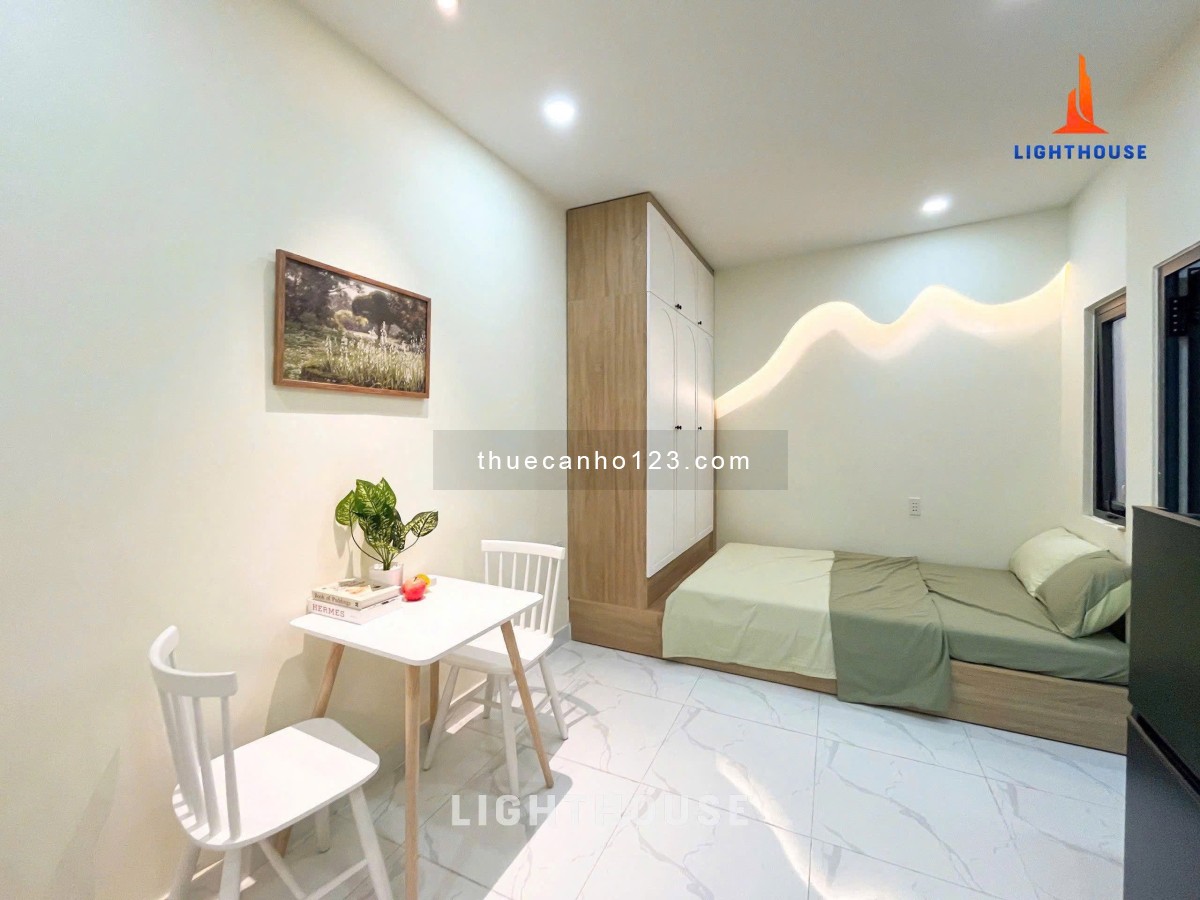 CHO THUÊ CĂN HỘ STUDIO FULL NỘI THẤT NGAY NGÃ TƯ BẢY HIỀN QUẬN TÂN BÌNH