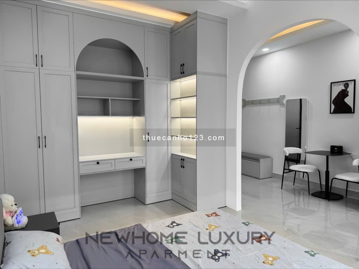 HỆ THỐNG CĂN HỘ 1PN/STUDIO BAN CÔNG SANG TRỌNG GẦN SÂN BAY TÂN SƠN NHẤT - VÒNG XOAY LĂNG CHA CẢ