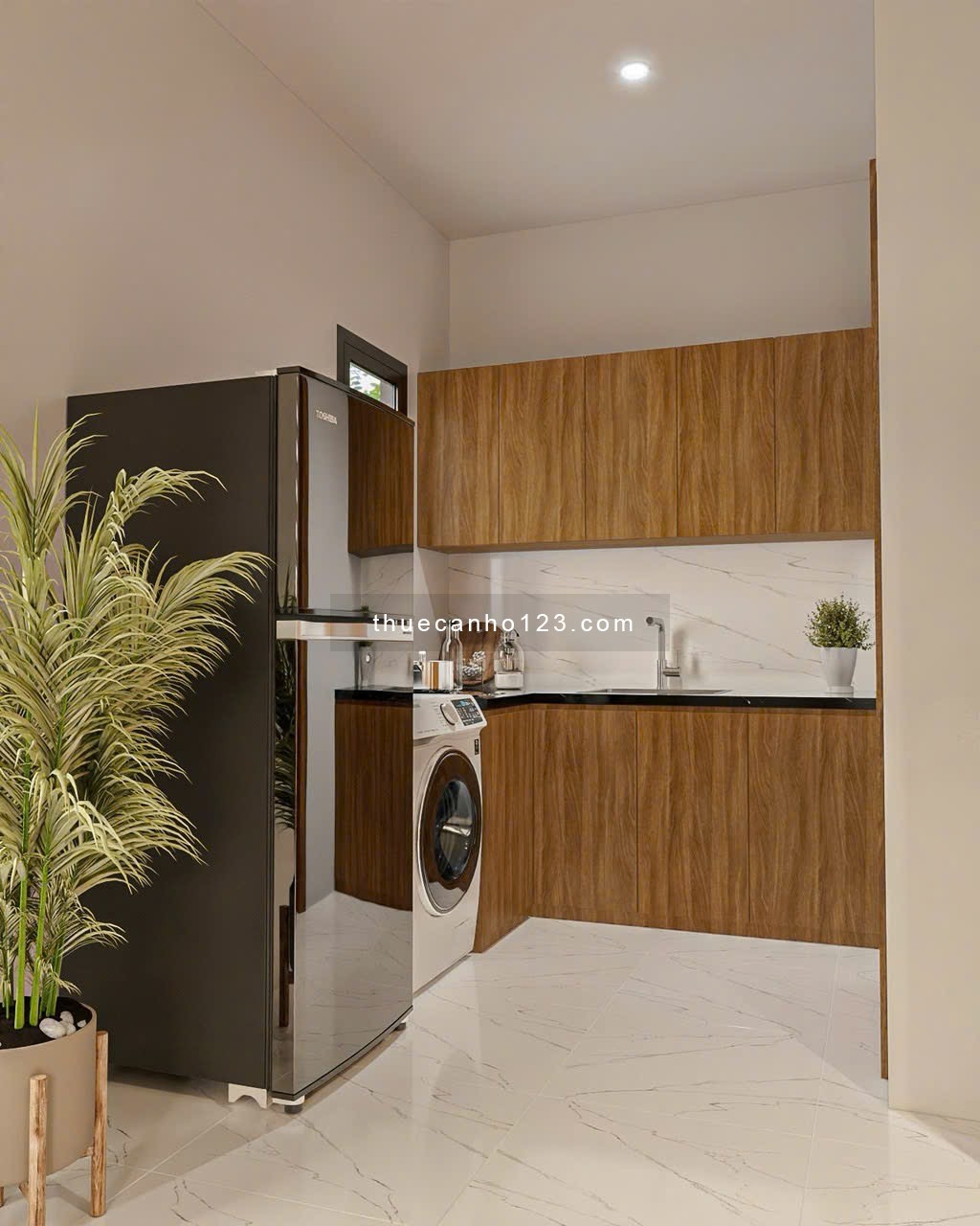 Cho thuê CHDV ở Đảo kim cương Quận 2 - Full nội thất mới - Ban công, cửa sổ đầy đủ