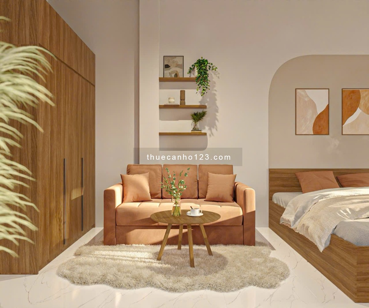 Cho thuê CHDV ở Đảo kim cương Quận 2 - Full nội thất mới - Ban công, cửa sổ đầy đủ