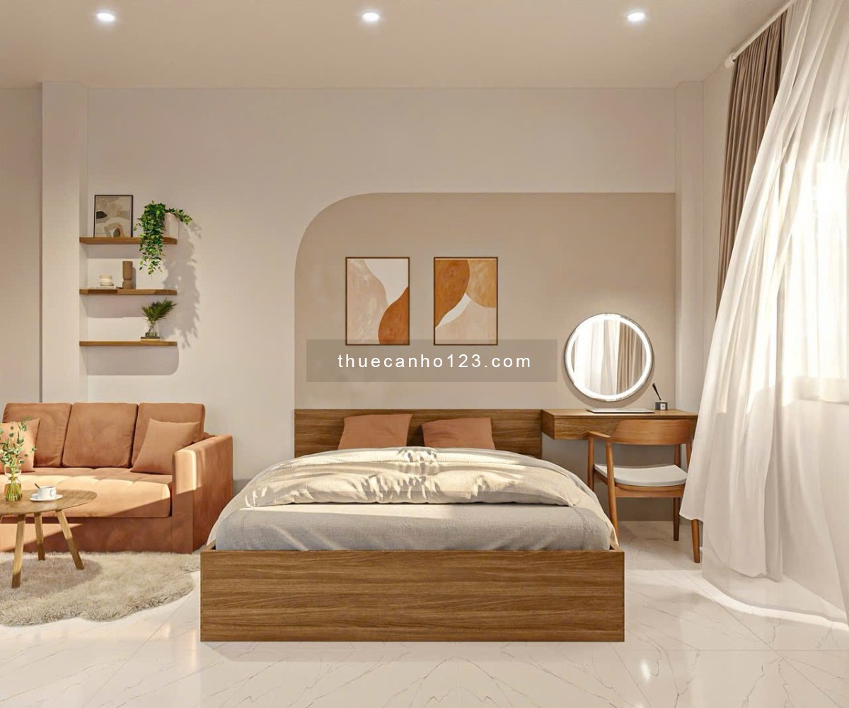 Cho thuê CHDV ở Đảo kim cương Quận 2 - Full nội thất mới - Ban công, cửa sổ đầy đủ