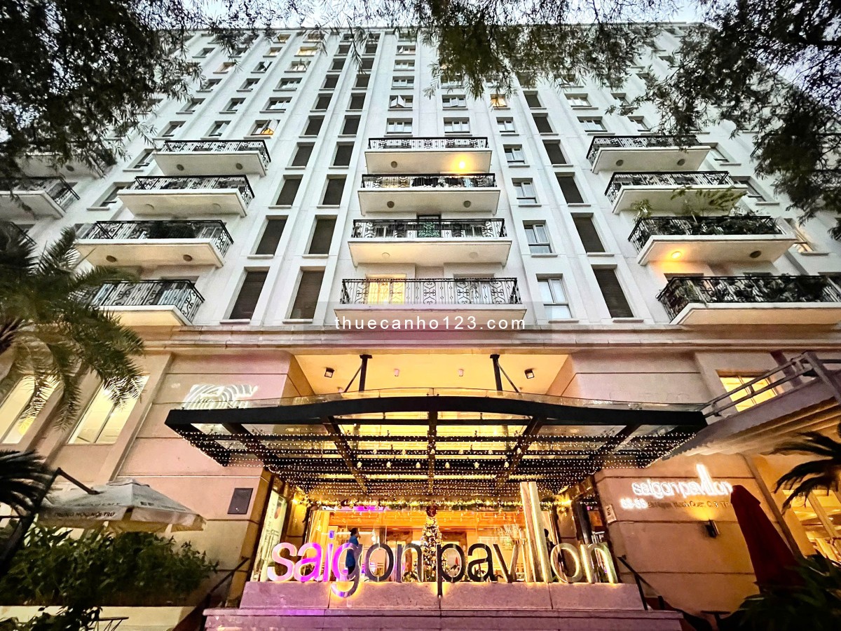 Cho thuê căn hộ Saigon Pavillon Bà Huyện Thanh Quan 3Pn2Wc Full Nội Thất Đẹp 31Tr Tel 0942811343