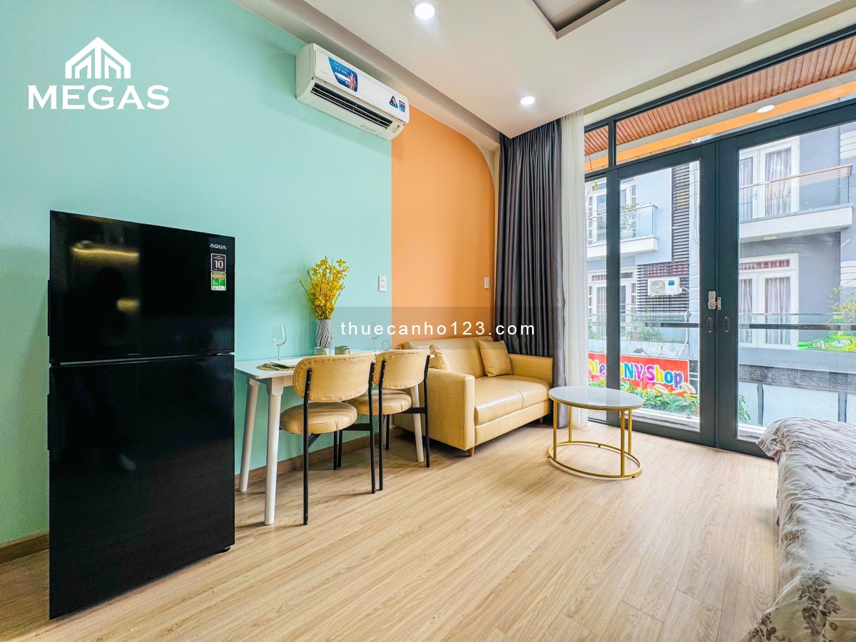 CĂN HỘ FULL NỘI THẤT - BAN CÔNG - MÁY GIẶT RIÊNG NGAY PHAN HUY ÍCH - EMART - BIG C TRƯỜNG CHINH