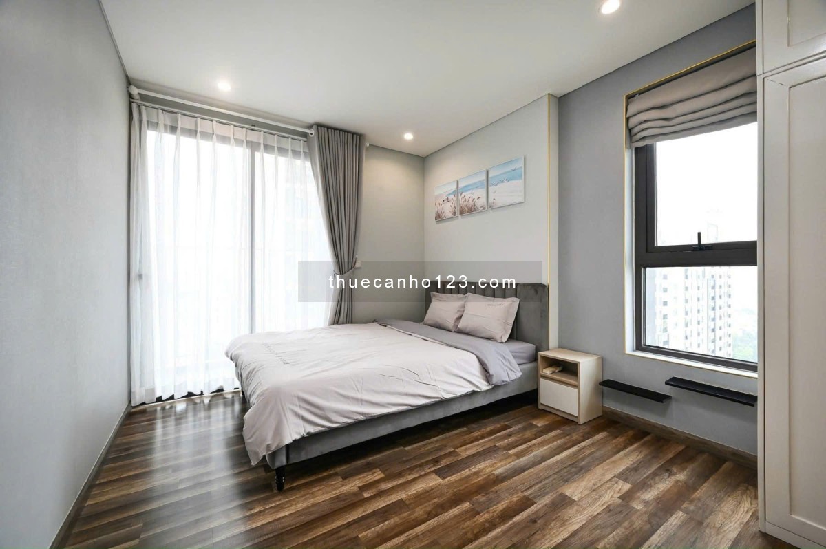 Cho thuê căn hộ Tân Bình 1 phòng ngủ, 3 không gian, đi bộ qua nhà ga T3, full nội thất mới, ban công