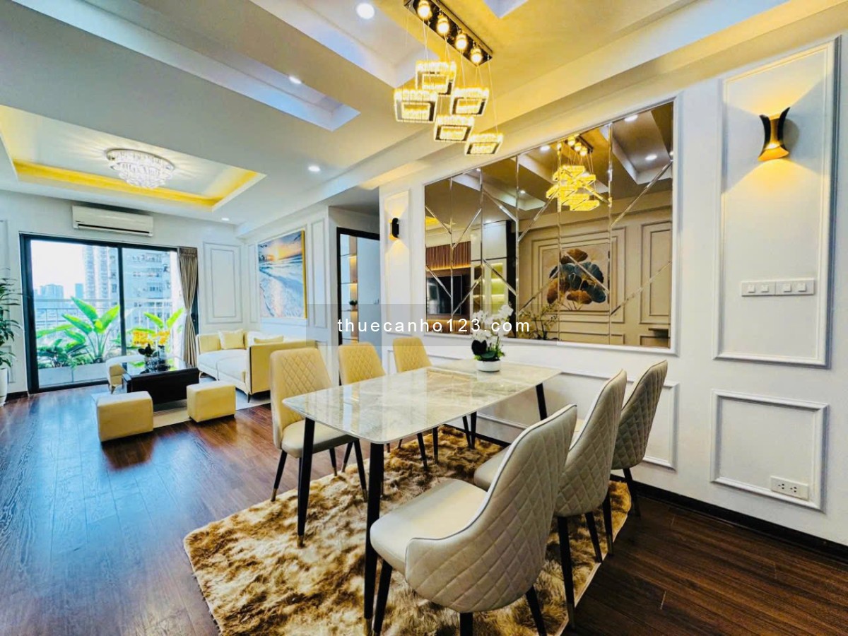 Cho thuê chung cư cao cấp Handiresco 100m2 - 3n2vs - full đồ