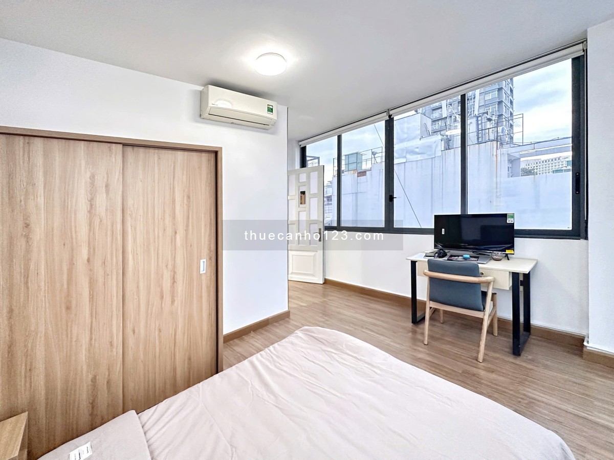 Cho thuê căn hộ Studio Ban công thoáng Q1 gần cầu Ông Lãnh, cầu Calmette, chợ Bến Thành, Bitexco