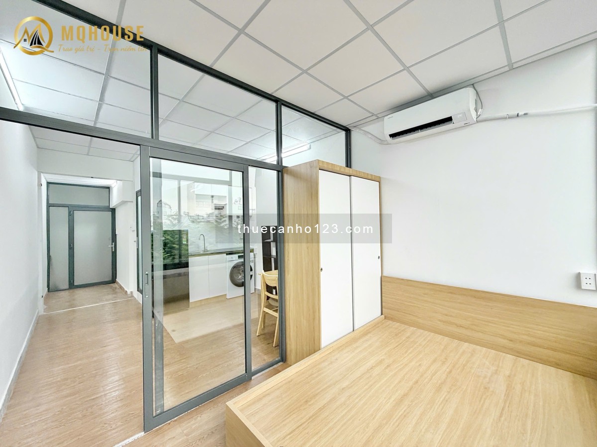 Khai Trương Căn Hộ 1PN Tách Bếp Mới 100% Vòng Xoay Điện Biên Phủ_Bờ Kè Hoàng Sa_CV Lê Văn Tám_Q1