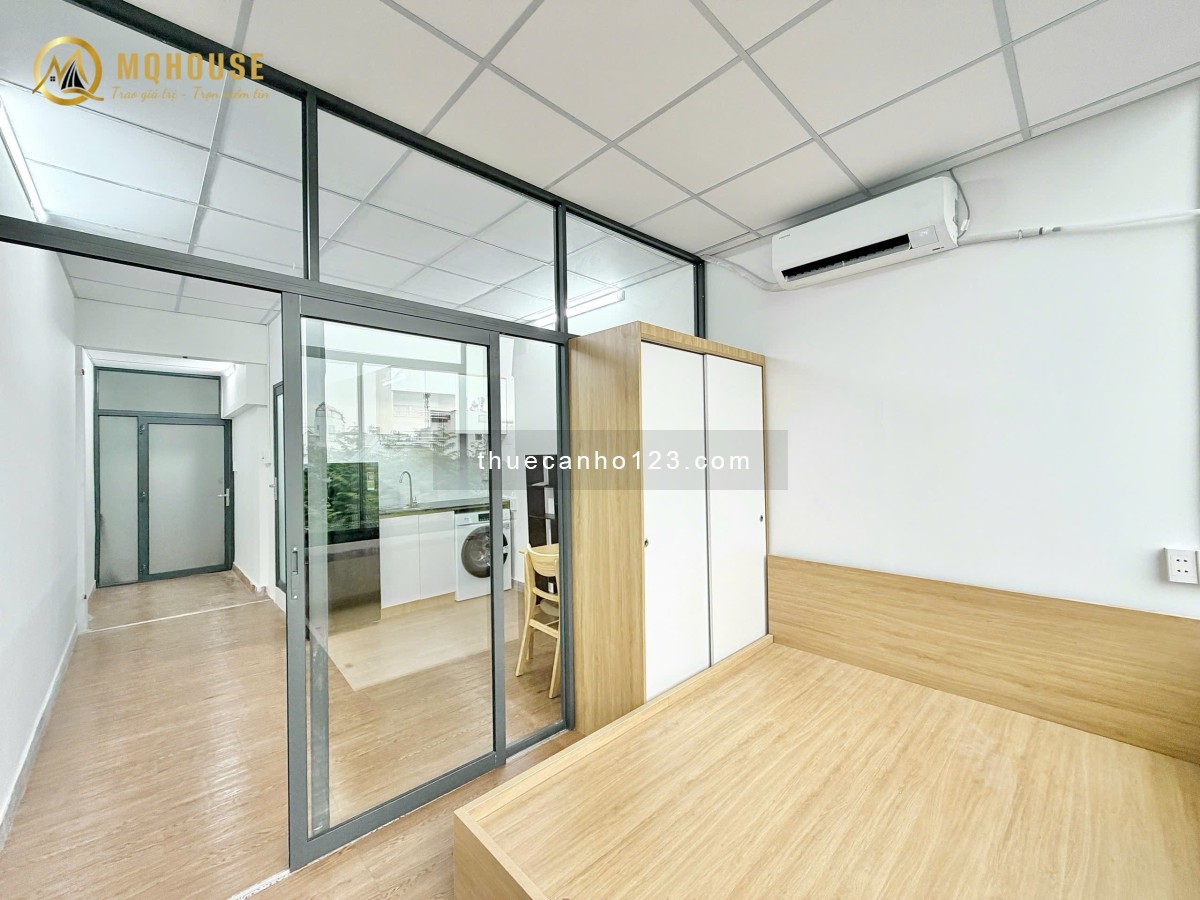 Khai Trương Căn Hộ 1PN Tách Bếp Mới 100% Vòng Xoay Điện Biên Phủ_Bờ Kè Hoàng Sa_CV Lê Văn Tám_Q1