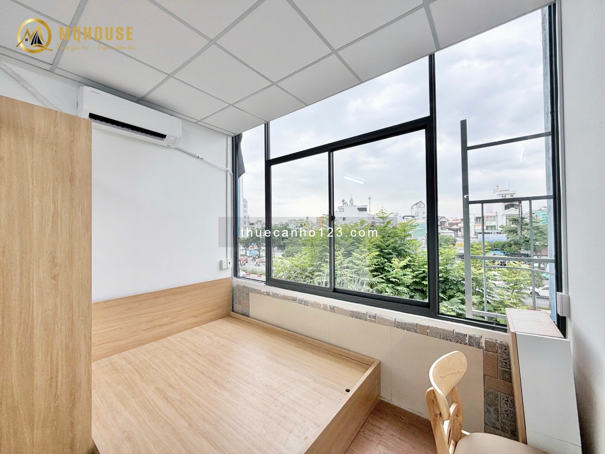 Khai Trương Căn Hộ 1PN Tách Bếp Mới 100% Vòng Xoay Điện Biên Phủ_Bờ Kè Hoàng Sa_CV Lê Văn Tám_Q1