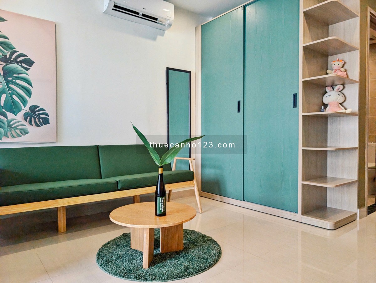 Căn hộ Studio 30,9m2 Full nội thất Luxury - Tầng trung, View nội khu.