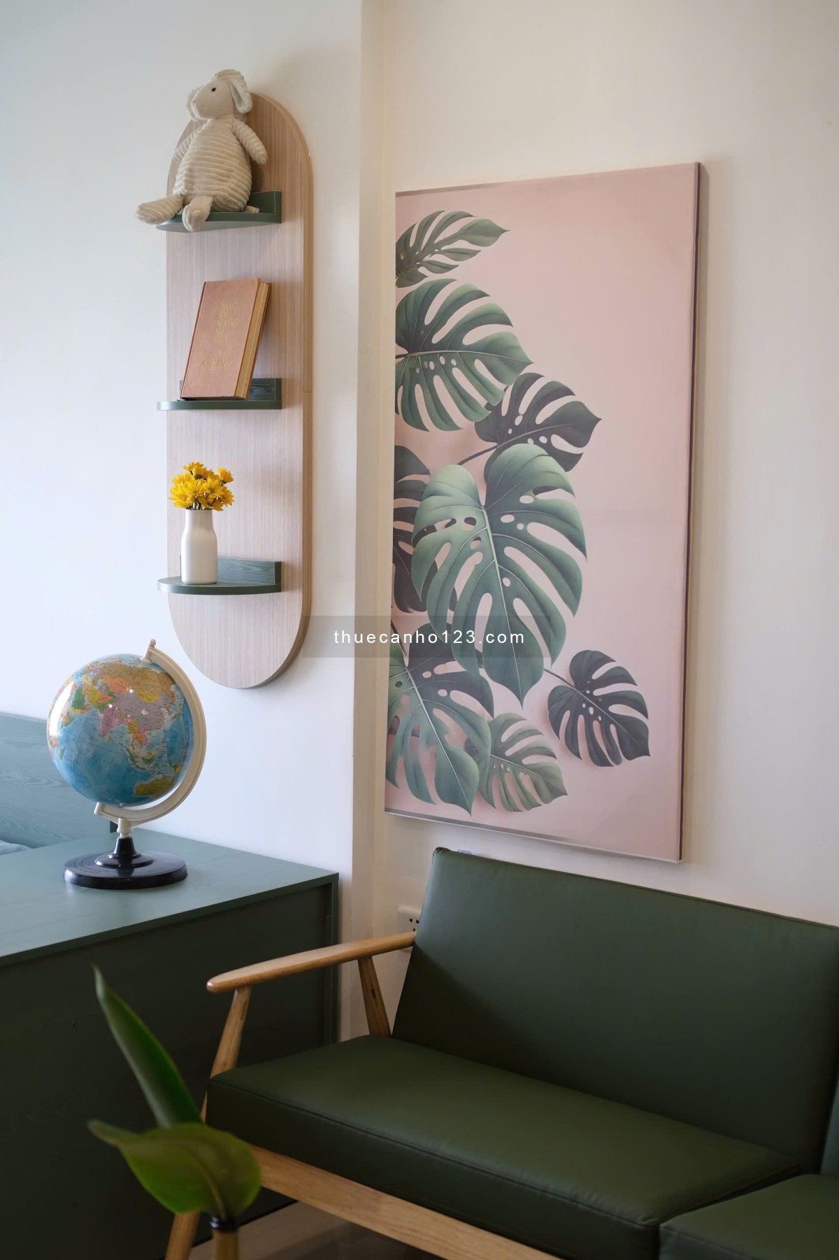 Căn hộ Studio 30,9m2 Full nội thất Luxury - Tầng trung, View nội khu.