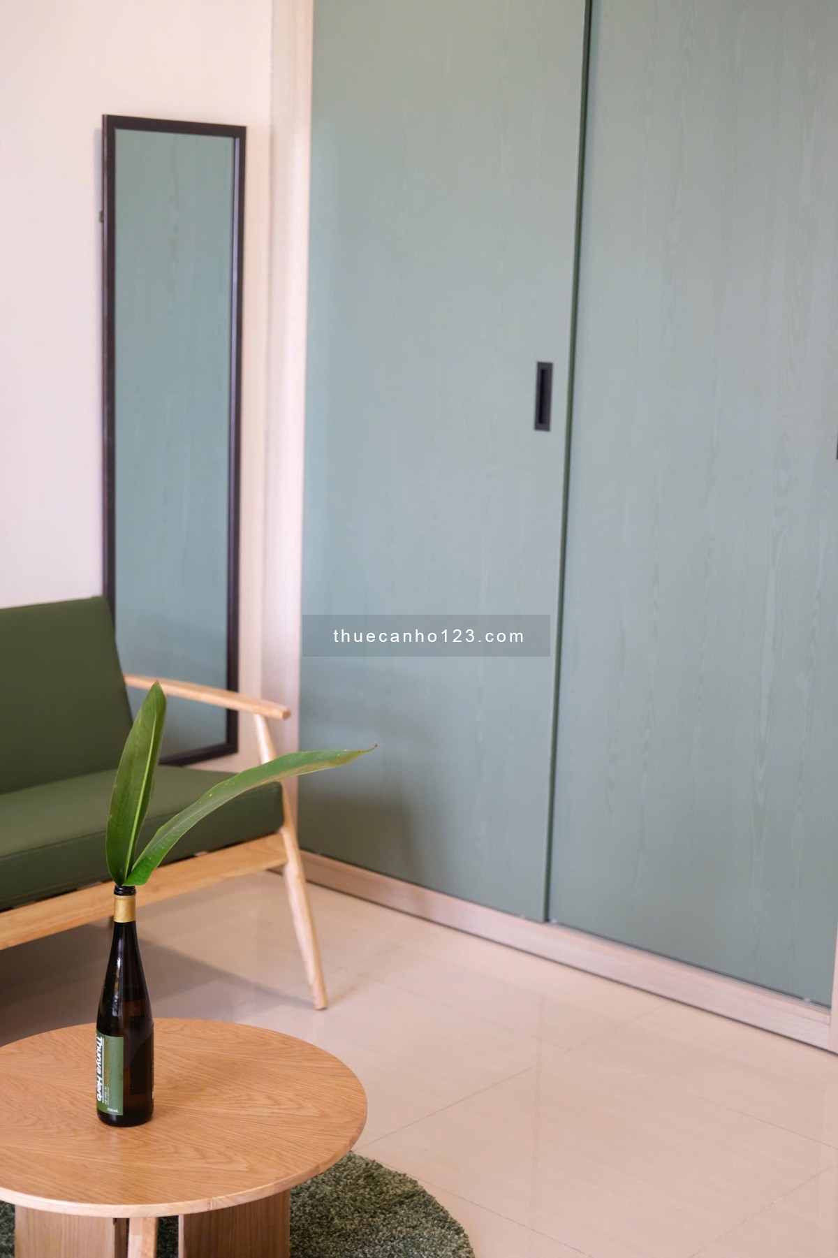 Căn hộ Studio 30,9m2 Full nội thất Luxury - Tầng trung, View nội khu.