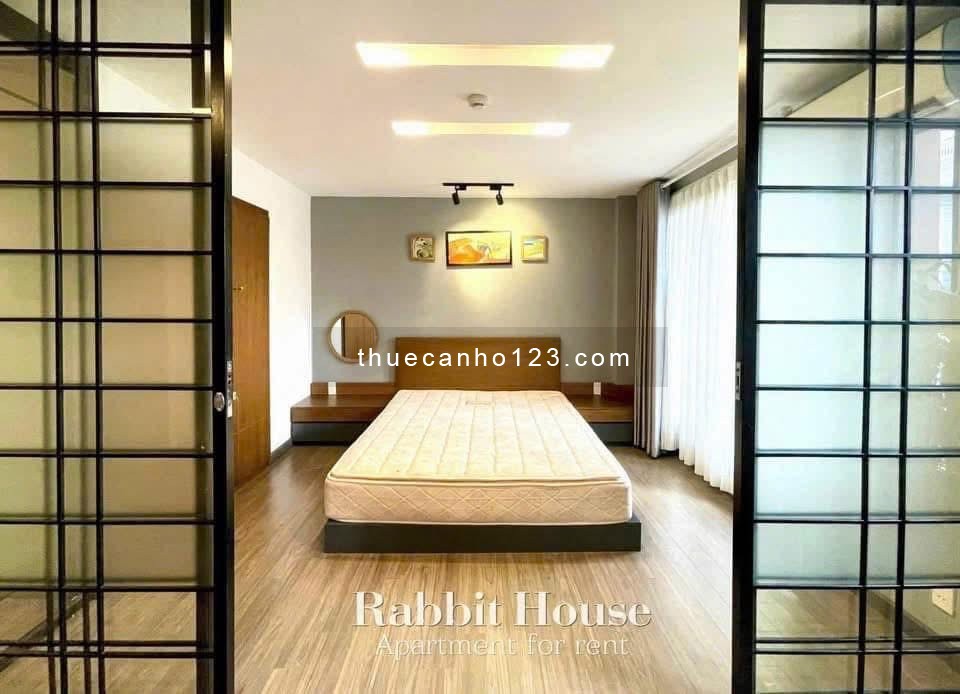 CHO THUÊ PHÒNG STUDIO TÁCH BẾP FULL NỘI THẤT CÓ BAN CÔNG MÁY GIẶT RIÊNG ĐI BỘ 5P RA NHÀ GA T3, QTB